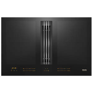 Downdraft Rangehoods: Miele Induction Cooktop with Downdraft