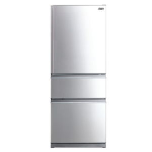 Mitsubishi 450L Stainless Steel Two Drawer Inverter Refrigerator