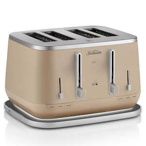 Bench Top Cooking: Sunbeam Kyoto City Collection 4 slice Toaster - Cream