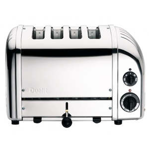 Bench Top Cooking: Dualit NewGen 4 Slice Toaster in Polished Stainless