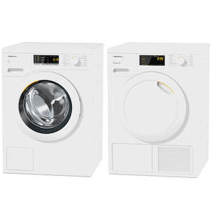 Matching Pairs: Miele 7kg Washer + 7kg Dryer
