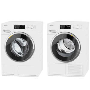 Matching Pairs: Miele 9kg Washer with TwinDos + 8kg Dryer