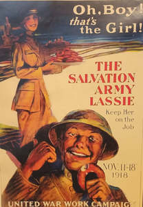 Art On The Secondary Market: The Salvation Army Lassie Vintage print