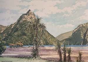 C Hazzard-Mitre Peak Milford Sound