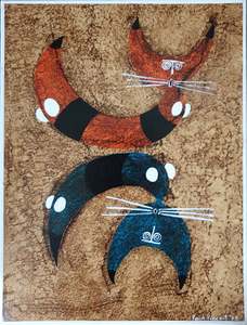 Paul Vincent-Cats Mirrowing