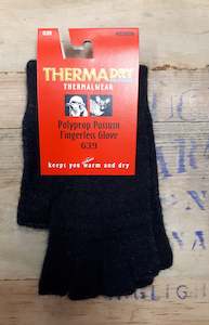 Thermadry Fingerless Polyprop Possum Gloves