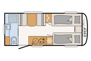 Products: Dethleffs Nomad 490EST - Central RV Caravans for sale NZ Dethleffs authorised agent