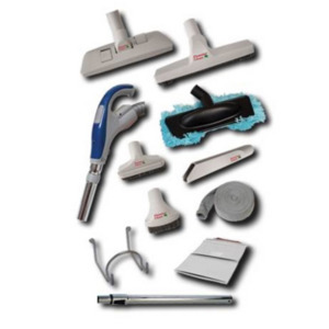 Products: Central vacuum hose set with on off switch 9 or 12 metre Centralvac