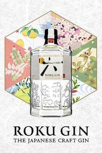 Products: Roku Japanese Gin 43% 700ml