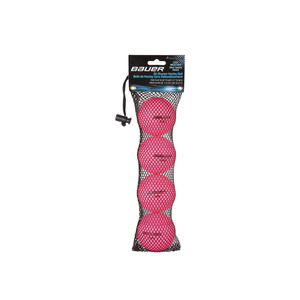 Bauer Practice Ball 4-Pack (Pink)