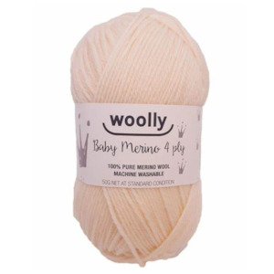 Yarn: Woolly Baby Merino 4ply