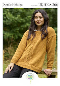 Babies 8 Ply: Oversized Jumper | UKHKA 266