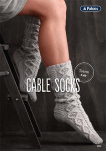 Babies 8 Ply: Cable Socks | Patons 020