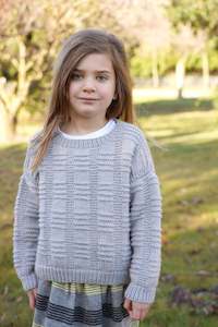 Silver Sweater 8ply | Lisa F Design - LF49