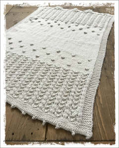 The Kiwi Knit Stitch Company: Heirloom Baby Blanket 8ply | The Kiwi Stitch & Knit Co