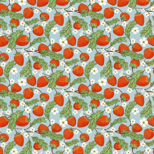 Blue: Whimsical Fields Strawberries | Blue 82130 106