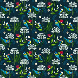 Blue: Twilight | Agapanthus | Navy 81950-104