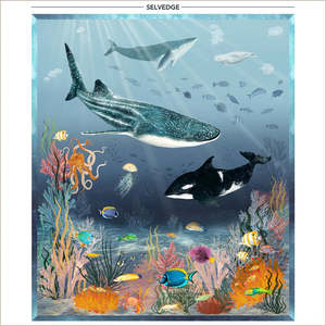 Multi: Deep Blue | Beyond the Reef 90cm Panel | 55253DP-1