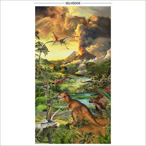 Multi: Prehistoric Paradise | 60cm Panel | 55155DP-1