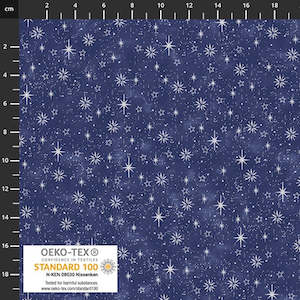 Christmas: We Love Christmas | Stars & Dots | Blue/Silver | 4591-606