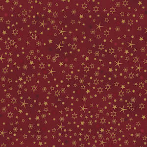 We Love Christmas | Stars | Red/Gold | 4591-408