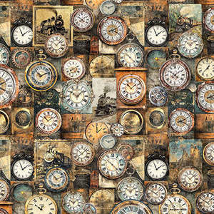 Multi: Steam & Steel | Clocks | 31636-X