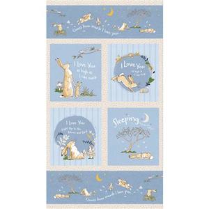 Kids 1: Guess How Much I Love You | 60 cm Panel | Denim Y4244 88