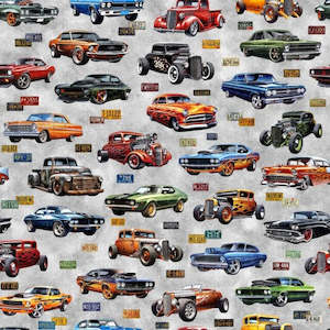 Novelty: Heavy Metal | Hot Rods | Grey 30705 K