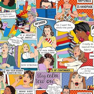 Sewing Room | Cartoon | Multi CD2594-MULTI