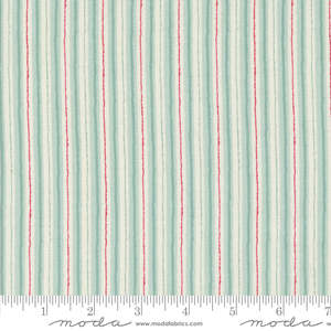 Basics: My Summer House by Bunny Hill Designs | Summer Stripes Aqua 3047 13