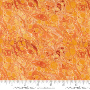 Curated in Color by Cathe Holden | Marbles Orange 7462 13