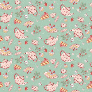 Aqua: Fairy Garden Tea Party Mint 81010