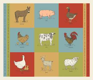 Farmstead | Panel 90cm | Multi 20908 11