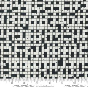 Black: Sable & Swan | Crossword Puzzle | Ebony/Porcelain 7449-12