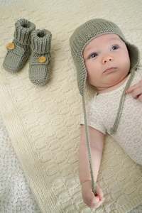 New: Brayden Hat & Boots 8ply | Lisa F Design BC69