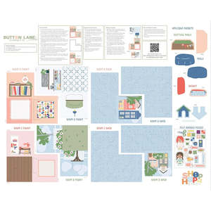 Panels: Shop Hop | Button Lane 54" Book Panel