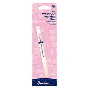 Measuring Marking: Water Soluble Fabric Marker | White