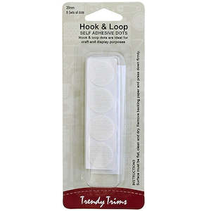 Fasteners: Hook & Loop Stick-On Dots