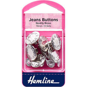 Fasteners: Jeans Buttons