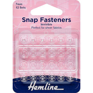 Snap Fasteners | Invisible