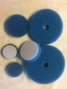 Products: Uro Tec Foam Coarse Blue cutting pad 6,5,3,2,1