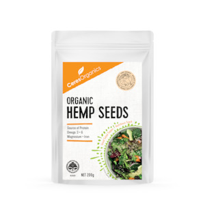 Breakfast Functional Foods: Organic Hemp Seeds - 200g