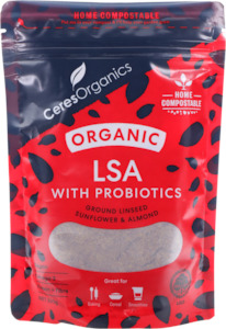 Breakfast Functional Foods: Organic LSA with Probiotic - 200g