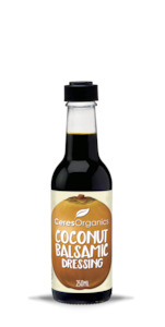 Cooking Oils Vinegar: Organic Coconut Balsamic Dressing - 250ml