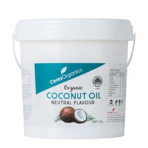 Cooking Oils Vinegar: Coconut Oil Neutral Flavour - 4.5lt