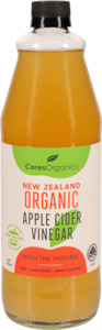 Cooking Oils Vinegar: Organic RAW Apple Cider Vinegar - 750ml