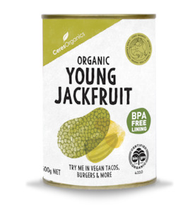 Cooking Plant Based Foods: Organic Young Jackfruit - 400g