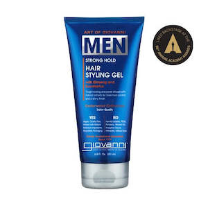 Personal Care: MENS Strong Hold Hair Styling Gel 201ml - 201ml