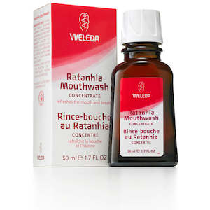 Personal Care Face Body: Weleda Ratanhia Mouthwash Concentrate 50ml - 50ml