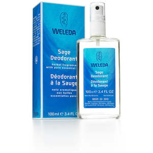 Personal Care Face Body: Weleda Herbal Fresh Deo Spray- Sage 100ml - 100ml